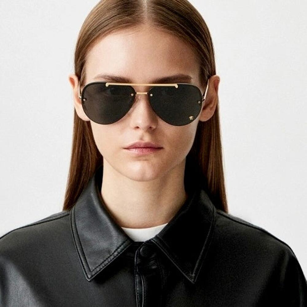 New!!! VERSACE Sunglasses MOD.2231 1002/87 Authentic